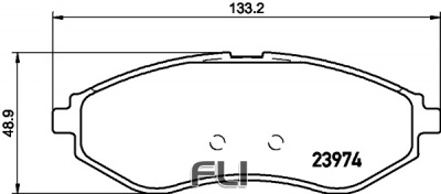 Pedders Brake Pads (Pedders-6700014)