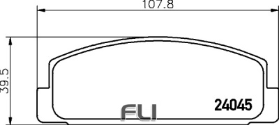 Pedders Brake Pads (Pedders-6700016)
