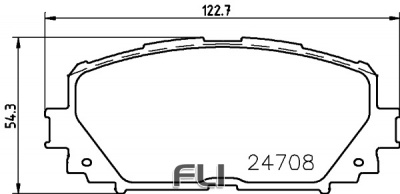 Pedders Brake Pads (Pedders-6700017)