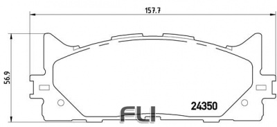 Pedders Brake Pads (Pedders-6700019)