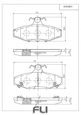Pedders Brake Pads (Pedders-6701847)