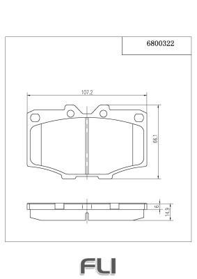 Pedders Brake Pads (Pedders-6800322)