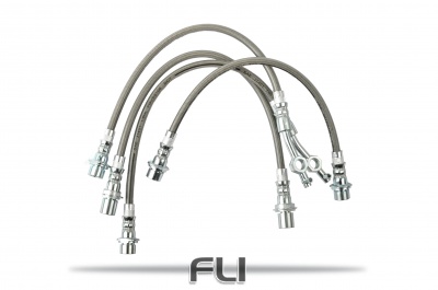Pedders Extended Braided Brake Hose Kit (Pedders-692011)