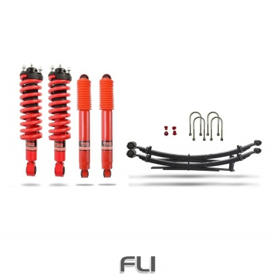 Pedders Extra Heavy Duty Load Carrying and Towing Suspension Kit. With Assembled Struts. For Ford Ranger, PX MkIII (Pedders-803369)