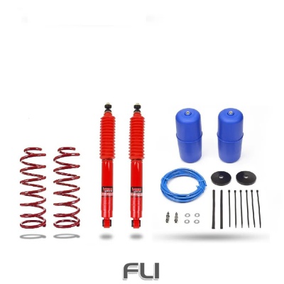 Pedders Extra Heavy duty Towing kit. With Supplementary Airbags.  Toyota Landcruiser 90 series / Colorado / Prado (Pedders-803131)