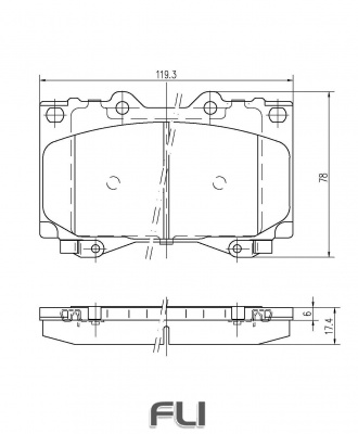 Pedders eXtreme Kevlar Ceramic Brake Pads (Pedders-6820473X)