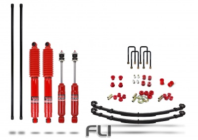Pedders Heavy Duty Load Carrying and Towing Suspension Kit. Nissan Navara D21/22 Upto 1997 4WD ONLY (Pedders-803187)