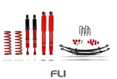 Pedders Heavy Duty Load Carrying and Towing Suspension Kit. Toyota Hilux Mk6 and 7 (Pedders-803157)