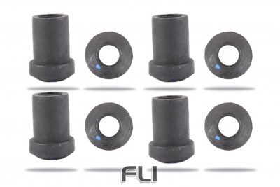 Pedders Leaf Spring Upper and Lower Shackle Rubber Bush Kit (Pedders-540139)