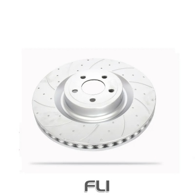 Pedders Slotted & Dimpled Geomet Coated Rotor (Pedders-6560087SGL)