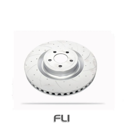 Pedders Slotted & Dimpled Geomet Coated Rotor (Pedders-6560087SGR)