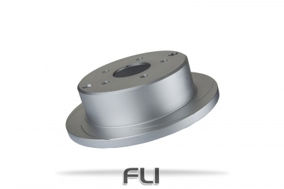 Pedders Slotted Geomet Coated Rotor (Pedders-6103320SGR)