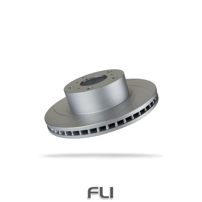 Pedders Slotted Geomet Coated Rotor (Pedders-6107190SGL)