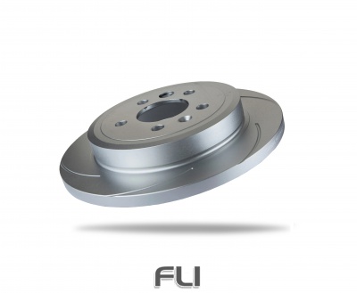 Pedders Slotted Geomet Coated Rotor (Pedders-6111680SGL)