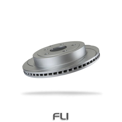 Pedders Slotted Geomet Coated Rotor (Pedders-6113870SGL)