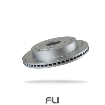 Pedders Slotted Geomet Coated Rotor (Pedders-6113870SGR)