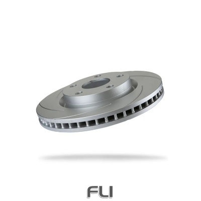 Pedders Slotted Geomet Coated Rotor (Pedders-6113970SGL)