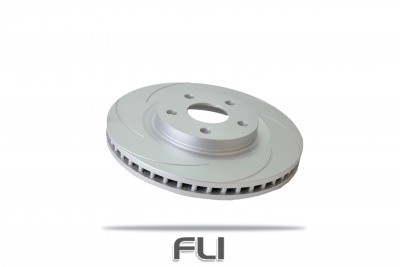 Pedders Slotted Geomet Coated Rotor (Pedders-6152028SGL)