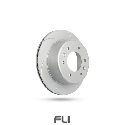 Pedders Slotted Geomet Coated Rotor (Pedders-6200016SGR)