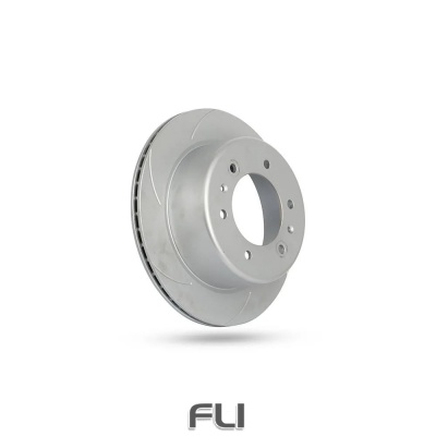 Pedders Slotted Geomet Coated Rotor (Pedders-6200017SGL)