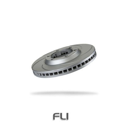 Pedders Slotted Geomet Coated Rotor (Pedders-6200900SGR)