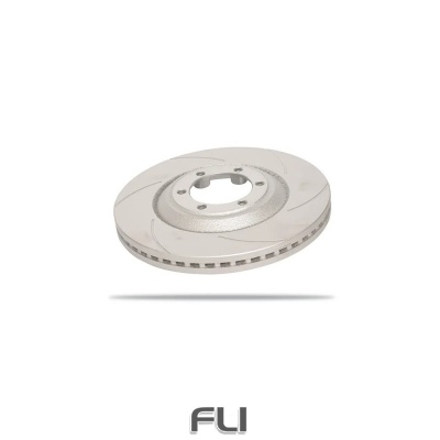 Pedders Slotted Geomet Coated Rotor (Pedders-6202060SGR)