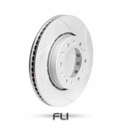 Pedders Slotted Geomet Coated Rotor (Pedders-6202616SGR)