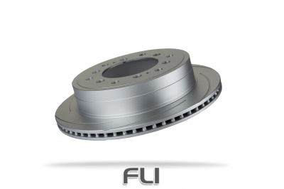 Pedders Slotted Geomet Coated Rotor (Pedders-6202620SGL)