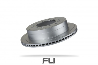 Pedders Slotted Geomet Coated Rotor (Pedders-6202620SGR)