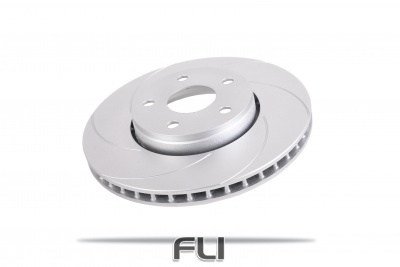 Pedders Slotted Geomet Coated Rotor (Pedders-6202630SGL)