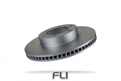 Pedders Slotted Geomet Coated Rotor (Pedders-6202700SGL)