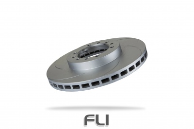 Pedders Slotted Geomet Coated Rotor (Pedders-6202770SGL)