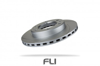 Pedders Slotted Geomet Coated Rotor (Pedders-6203850SGL)