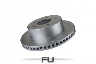 Pedders Slotted Geomet Coated Rotor (Pedders-6204160SGR)