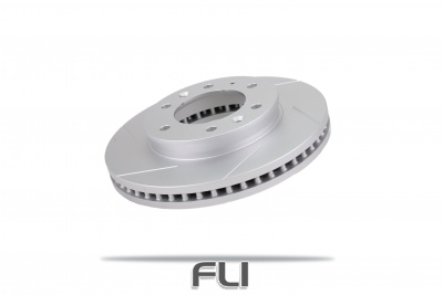 Pedders Slotted Geomet Coated Rotor (Pedders-6206632SGL)