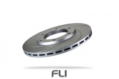 Pedders Slotted Geomet Coated Rotor (Pedders-6207200SGL)