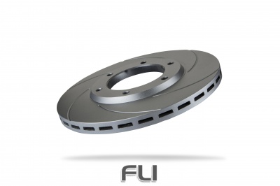 Pedders Slotted Geomet Coated Rotor (Pedders-6207200SGR)