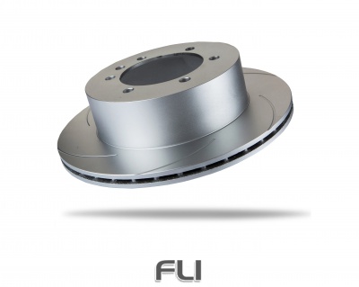 Pedders Slotted Geomet Coated Rotor (Pedders-6207250SGL)