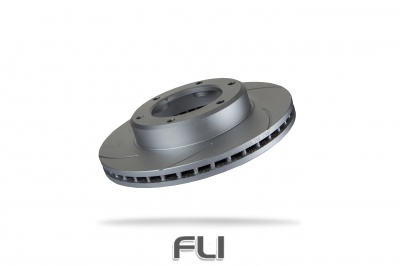 Pedders Slotted Geomet Coated Rotor (Pedders-6207270SGL)