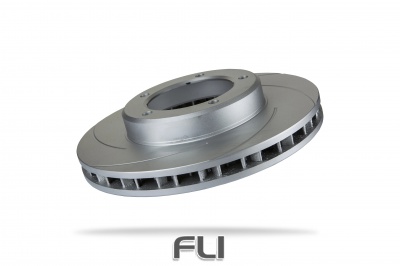 Pedders Slotted Geomet Coated Rotor (Pedders-6207280SGL)