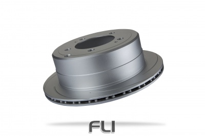 Pedders Slotted Geomet Coated Rotor (Pedders-6208320SGR)