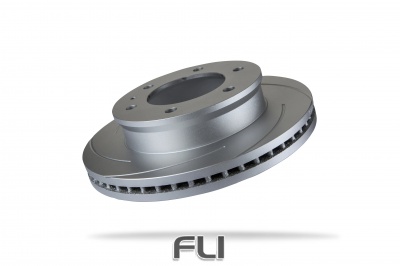 Pedders Slotted Geomet Coated Rotor (Pedders-6208630SGL)