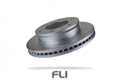 Pedders Slotted Geomet Coated Rotor (Pedders-6208630SGR)