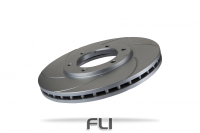 Pedders Slotted Geomet Coated Rotor (Pedders-6209250SGL)