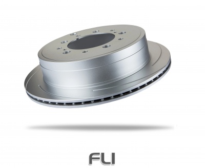 Pedders Slotted Geomet Coated Rotor (Pedders-6211000SGR)