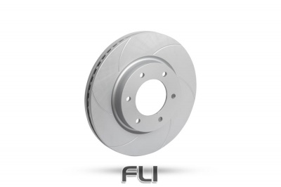 Pedders Slotted Geomet Coated Rotor (Pedders-6212137SGL)