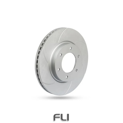 Pedders Slotted Geomet Coated Rotor (Pedders-6212137SGR)