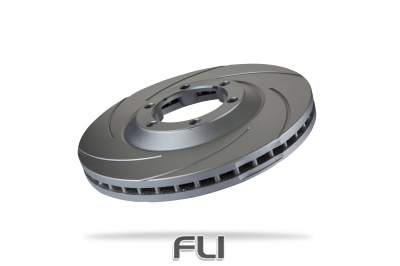 Pedders Slotted Geomet Coated Rotor (Pedders-6212200SGL)