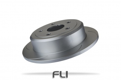 Pedders Slotted Geomet Coated Rotor (Pedders-6212470SGL)