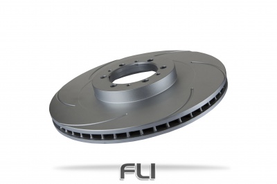 Pedders Slotted Geomet Coated Rotor (Pedders-6213050SGL)